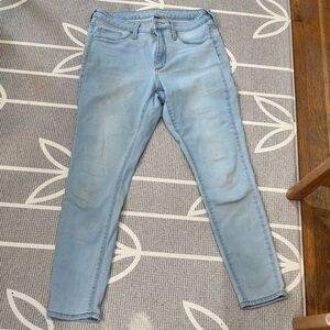 Universal Thread Blue Skinny Jeans High-Waisted